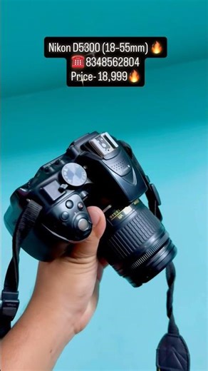Nikon D5300 with 18-55mm Lens | Like New 🔥 | Only ₹18,999 | Salman Camera Store