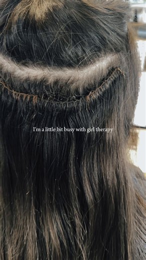 It’s time for some GIRL THERAPY!!! Her therapy: EXTENSION CORRECTION TRANSFORMATION She came in with: ❌ Poorly installed extensions ❌ Tension on the scalp ❌ Low-quality hair ❌ Improper bead placement ❌ Compromised scalp health And we completely transformed her with: ✨ Premium, high-quality luxury hair ✨ A scalp-healthy install ✨ Proper tension bead spacing ✨ Seamless blending ✨ Natural movement shine ✨ Hair that actually supports long-term growth Not all extensions are created equal. And not all