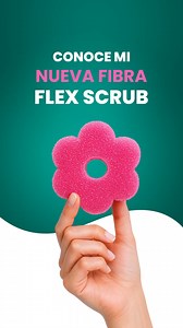 ¡Bienvenida mi Flex Scrub! Una fibra flexible con Alto Poder de Limpieza para llegar a cualquier rincón de tus utensilios. 🌺 🌺 Disponible solo en México 🇲🇽 | Scotch-Brite