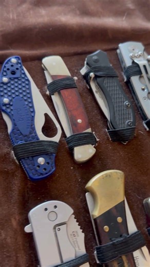 How do you store your knife collection? #edc #knifecommunity