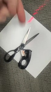 These laser-guided scissors project a straight red line so you can actually cut fabric, wrapping paper, or cardstock straight the first time. https://quiltingcrafthub.com/products/professional-laser-guided-scissors Weirdly satisfying, oddly useful, and now I’m questioning why regular scissors never tried harder. #quilting #tailoring #fabric #fabricshop #fypp #homemade #homesweethome #homefinds #homeimprovement #LifeHack | Quilt Patterns PDF
