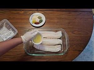 VERY EASY OVEN - BAKED COD FISH