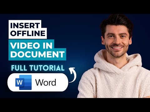 How to Insert Offline Video in Microsoft Word Document [2025 Guide]
