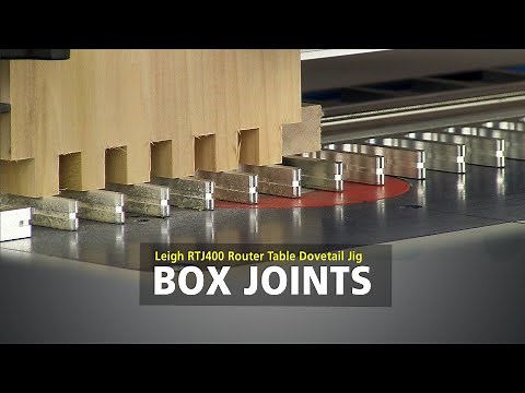 Leigh RTJ400 Router Table Dovetail Jig - Box Joints