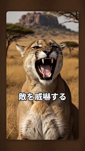 2mの猛獣の鳴き声がまさかのニャー🐱🐾