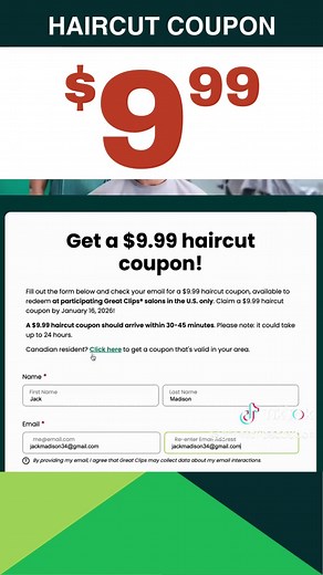 Unlock Great Clips Coupons for $9.99 and More