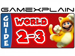 Super Mario 3D World - World 2-3 Green Stars & Stamp Locations Guide & Walkthrough