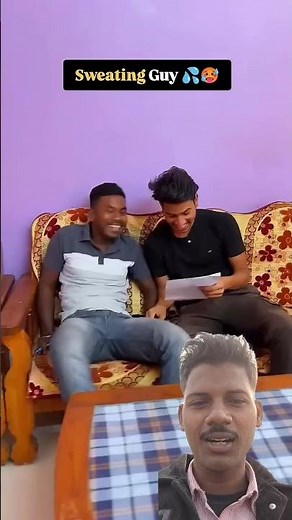 Sweating Guy 😹 #funny #comedy #viral #viralvideos #trending #shorts #viralshorts #cartoon