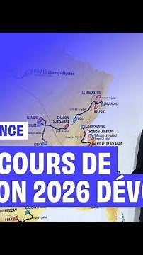 Le parcours du Tour de France dévoilé (avec plusieurs surprises)