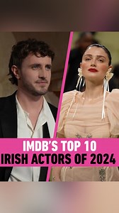 228K views · 1.4K reactions | Things we love to see It's been a huge year for the Irish, with three of our own claiming top slots amonhst the best actors of 2024, according to IMDB! Who else should have made it to the top 10? For more see spin1038.com #irish #actors | SPIN 1038 | Facebook