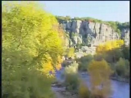 Village de Vogüé, en Ardeche