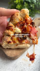115K views · 611 reactions | Air-fryer stuffed crust pizza 掠 40g of...
