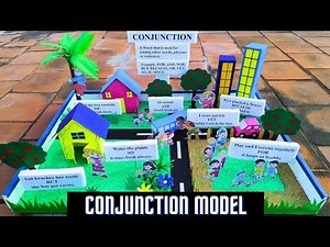Conjunction Model For School Project | Conjunction | Conjunction 3D Model ‪@craftthebest1‬