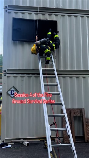 Last night was the 4th session of the Fire Ground Survival training program. We spent the night practicing the techniques we learned from the first sessions | Mt. Lebanon Fire Department