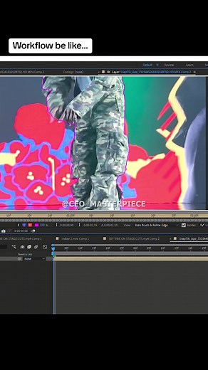 Workflow #btsedit #howtowithceomasterpiece #vfxediting #tiktokedit