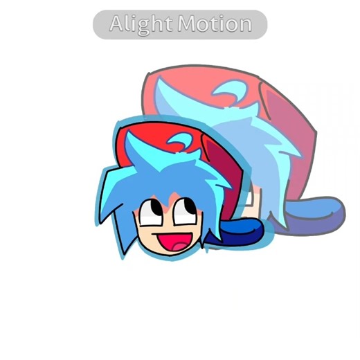 boyfriend x old handstand trend 👀 #boyfriend#fnf#animation#edit#trending