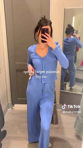 Spring Pajama Try-On Haul at Target
