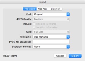 How To Export Mac Photo Library
