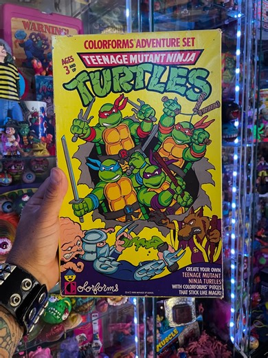 ᆞDᆞᆞAᆞᆞTᆞᆞAᆞᆞWᆞᆞOᆞᆞRᆞᆞKᆞ | On Saturdays we Colorform 1989 Teenage Mutant Ninja Turtles Colorforms #teenagemutantninjaturtles #colorforms #retro #nostalgia #80skids | Instagram