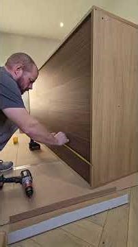 Larder unit build. #build #flatpack #office #work #homeoffice #selfemployed #installation #carpenter