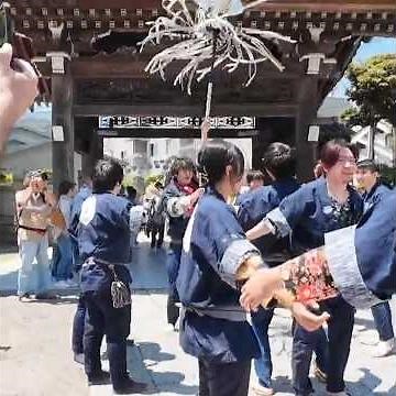 柴又帝釈天参道を立正佼成会葛飾教会の万灯練供養2026/5/17 #柴又 #お会式 #祭り #御会式 #纒 #纏 #柴又帝釈天 #万灯