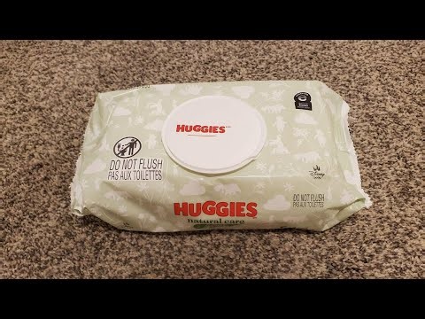 Huggies Natural Care Sensitive Baby Wipes Review