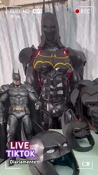 COMO FAZER TRAJE BATMAN! How to make Batman Costume!