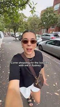 The BEST place to shop til ya drop in Sydney #outfitinspo #sydneytravelguide #aussiefashion