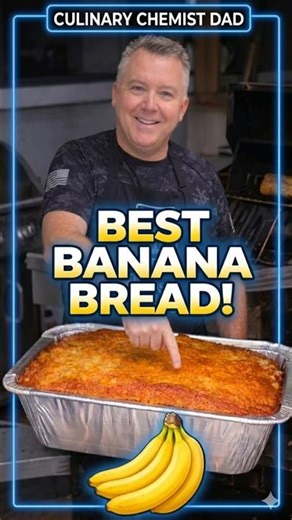 Best Banana Bread! (Grandma's Secret ) #dadcooking #foodchemistry #umami