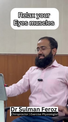 Relax your eyes muscle #eyes #Exercise #Office #Fitness #Tips #ForYou #Lifestyle #Stretch #fyp