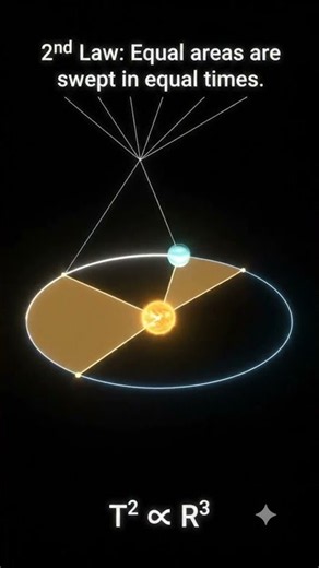​Kepler’s Laws of Planetary Motion: Visual Breakdown #physics
