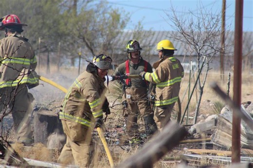 Alpine fire crews avert propane disaster, put out shed fire
