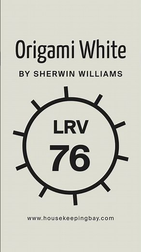 Origami White SW 7636 | White Paint | Coordinating Colors, Trim, Colors That Go With & Undertones