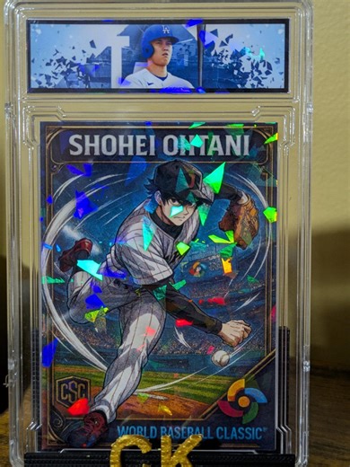 Shohei Ohtani Custom World Baseball Classic /10 Ice Refractor Card - Etsy