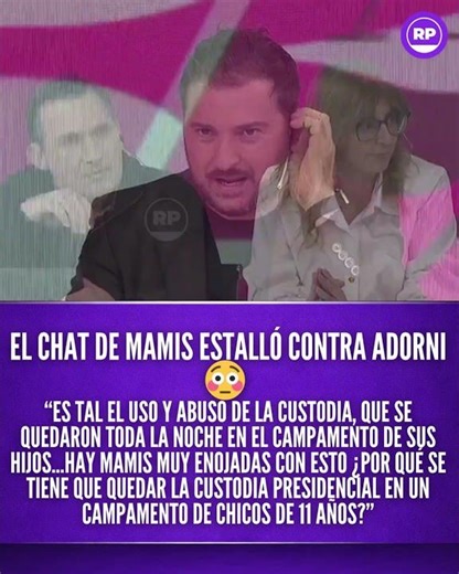 THE MOMS' CHAT CHANNEL EXPLODED AGAINST ADORNI 😳