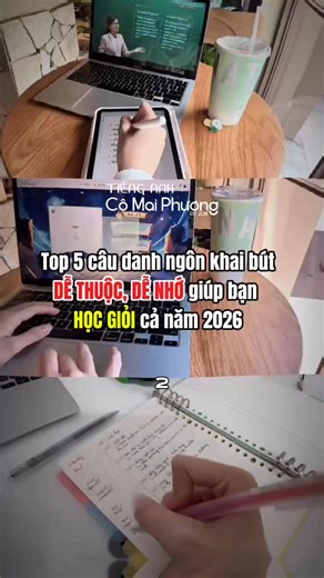 Top 5 câu khai bút đầu xuân 2026 giúp em học giỏi cả năm 🎯 | Luyện thi Tiếng Anh vào lớp 10 cùng cô Vũ Mai Phương