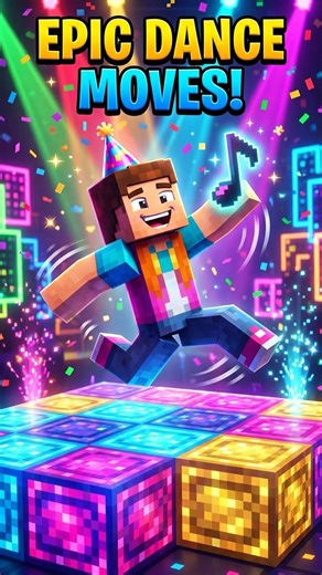 Epic Minecraft Dance Party! 💃🕺 | Funny Minecraft Animation #shorts #minecraftshorts #minecraft