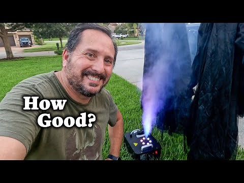 Reviewed: Vertical Fog Machine 1000W with 6 LED Lights and Wireless Remote Control