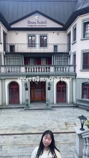 we ran for this #beausoleil #switzerland @adel #swissboardingschool #boardingschool #tour #dormtour