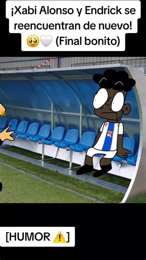 ¡Xabi Alonso y Endrick se reencuentran de nuevo! 🥹🤍 #fútbol #madrid #danix_animation #humor #parati