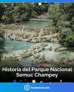 ¡Un tesoro natural que no nos cansamos de admirar! 😍 La historia de cómo se descubrió Semuc Champey es muy interesante y aquí te contamos algunos datos. 🇬🇹🌿 #QuéChilero | Guatemala.com