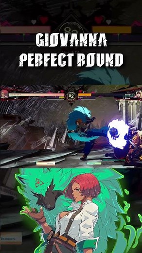 GIOVANNA PERFECT ROUND #ggst #guiltygear #guiltygearstrive #strive #highlevelgameplay