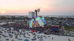 50K views · 316 reactions | Located in the beautiful Gulfside Pavilion, Bands on the Beach brings a whole lot of good times! | Visit Pensacola Beach | Facebook