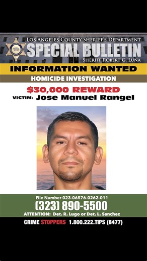 8.9K views · 55 reactions | LASD Seeks Public’s Help in Solving the...