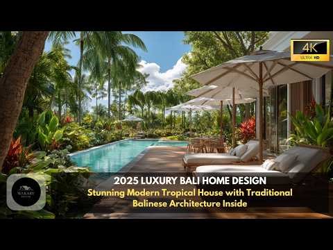 2025 LUXURY BALI HOME DESIGN: Stunning Tropical House with Traditional Balinese Architecture Inside