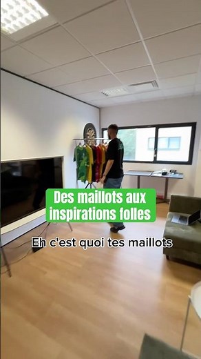 Des MAILLOTS aux INSPIRATIONS FOLLES #football #maillot