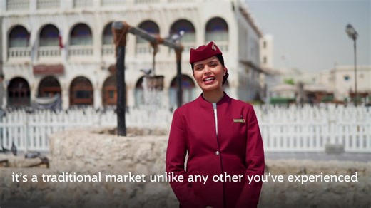 21M views · 44K reactions | Whether you’re planning your own visit or simply looking for inspiration, explore the beautiful city of Doha with our Cabin Crew  #QatarAirways #VisitQatar #Doha #CabinCrew | Qatar Airways | Facebook