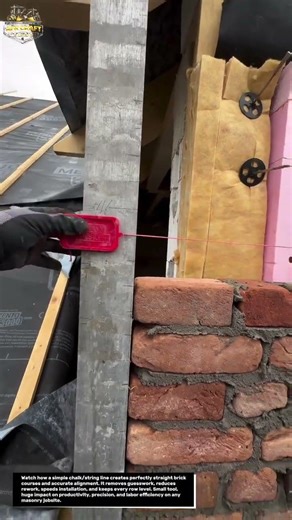 Why Masons Use This String Line Trick to Build Perfect Brick Walls Fast