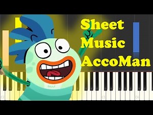 Fish Hooks Theme Song Piano Sheet Music