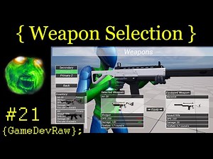 Lobby Weapon Selection - Make a Multiplayer Game in Unreal Engine 5 - Unreal Tutorial # 21